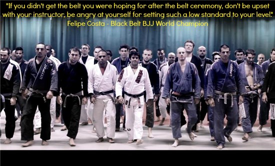 Felipe Costa on changing belts on Jiu Jitsu